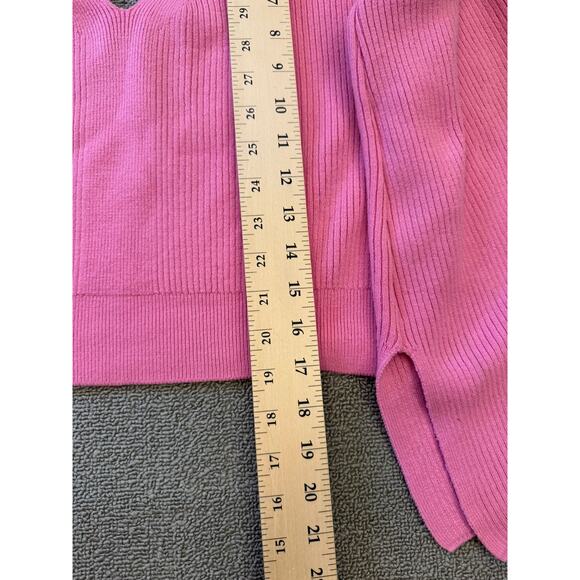 River Island Women Size 10 Pink Jumper Set Wide Leg - Picture 7 of 16